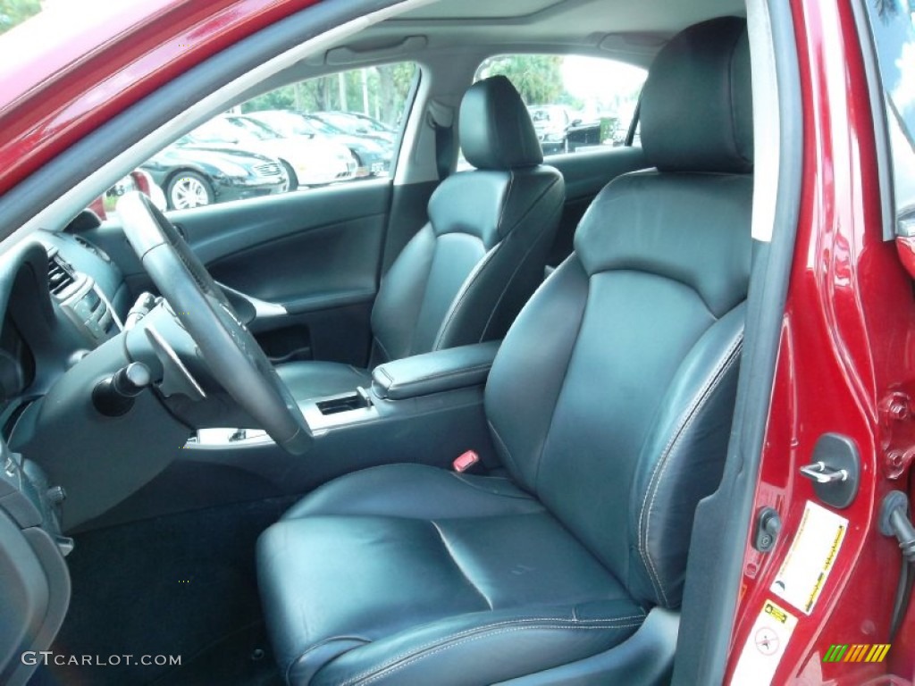 Black Interior 2010 Lexus IS 250 Photo #53504536