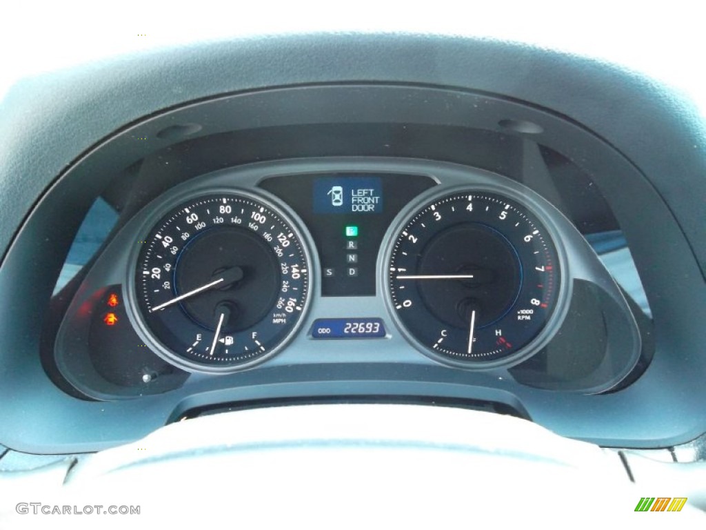 2010 Lexus IS 250 Gauges Photo #53504797