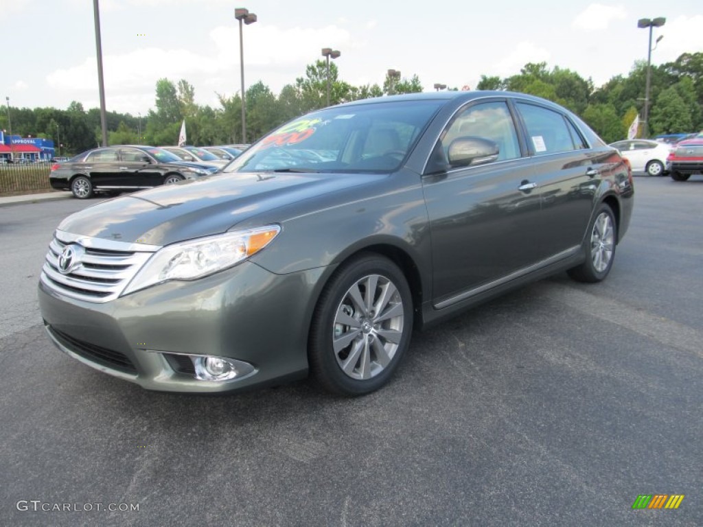 2011 Avalon Limited - Cypress Green Pearl / Light Gray photo #2