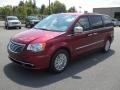 Deep Cherry Red Crystal Pearl 2012 Chrysler Town & Country Touring - L Exterior