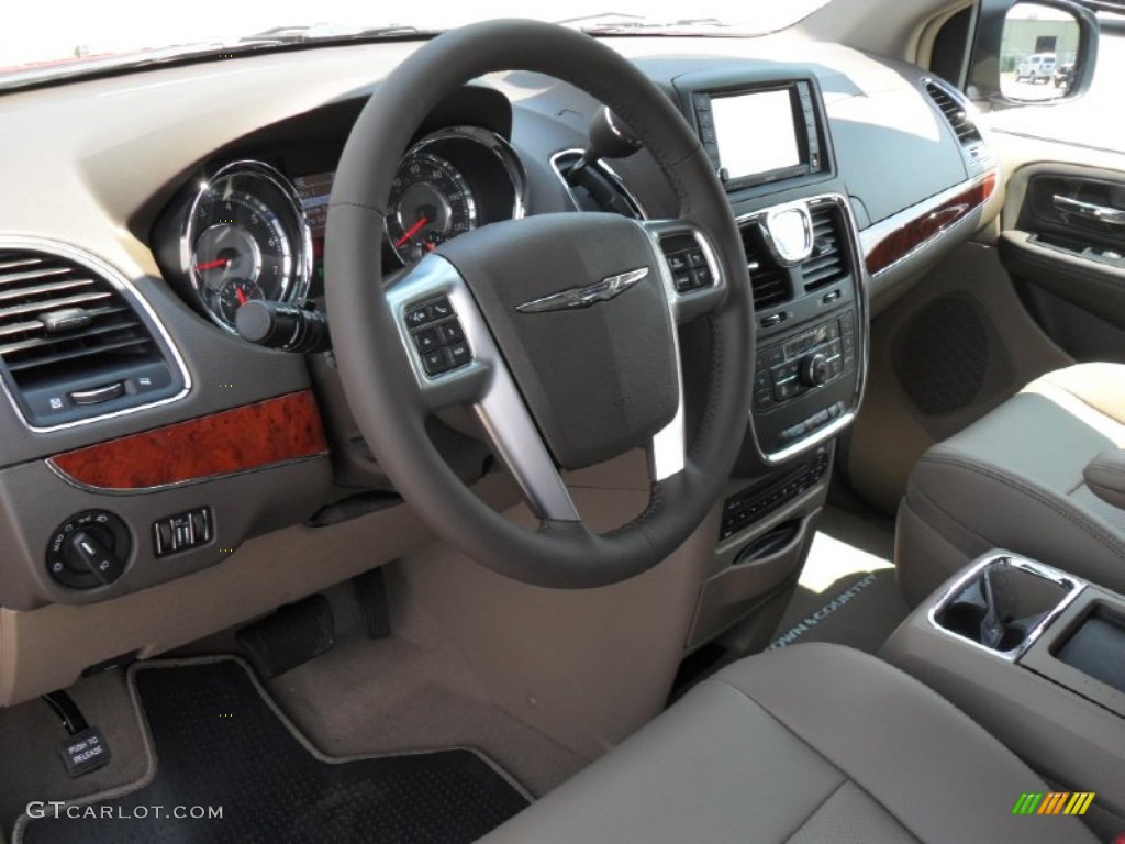 Dark Frost Beige/Medium Frost Beige Interior 2012 Chrysler Town & Country Touring - L Photo #53505252