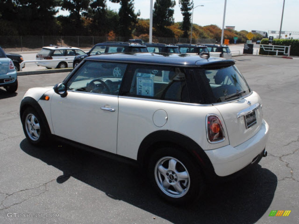 2009 Cooper Hardtop - Pepper White / Black/Grey photo #12