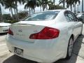 2008 Ivory Pearl White Infiniti G 35 Sedan  photo #6