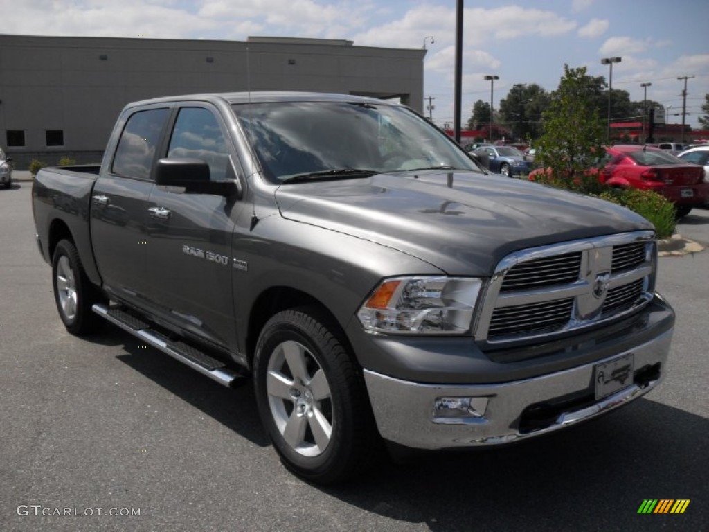 2012 Ram 1500 Big Horn Crew Cab - Mineral Gray Metallic / Dark Slate Gray/Medium Graystone photo #5