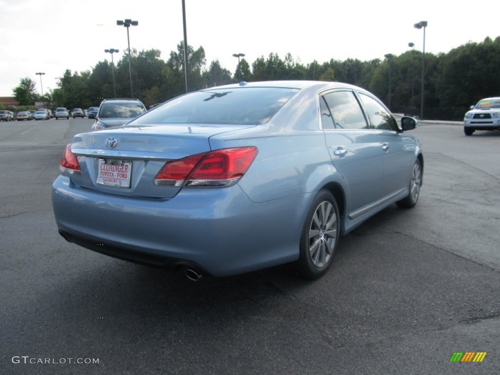 2011 Avalon Limited - Zephyr Blue Metallic / Light Gray photo #5
