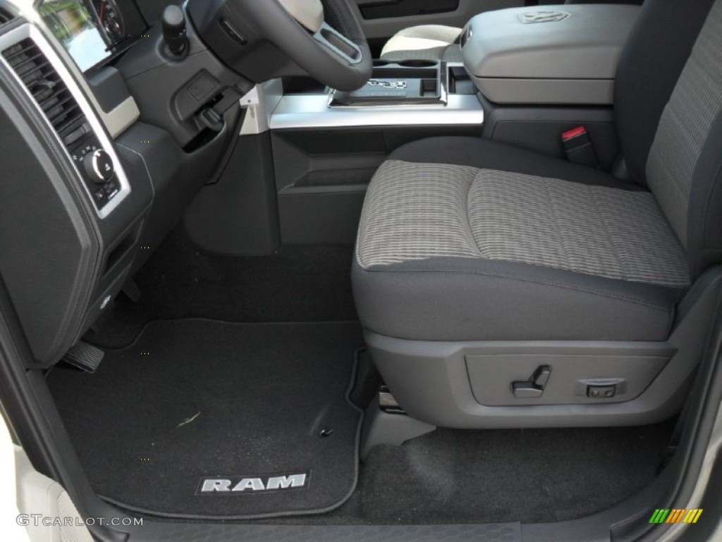 2012 Ram 1500 Big Horn Crew Cab - Mineral Gray Metallic / Dark Slate Gray/Medium Graystone photo #7