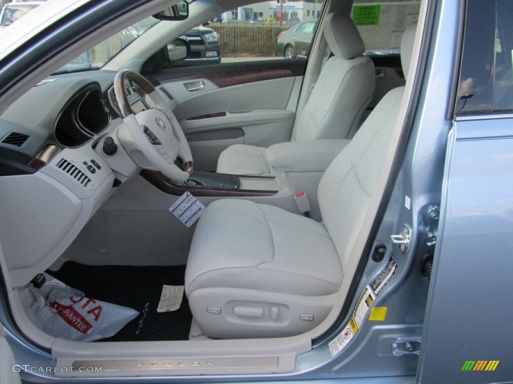 2011 Avalon Limited - Zephyr Blue Metallic / Light Gray photo #10