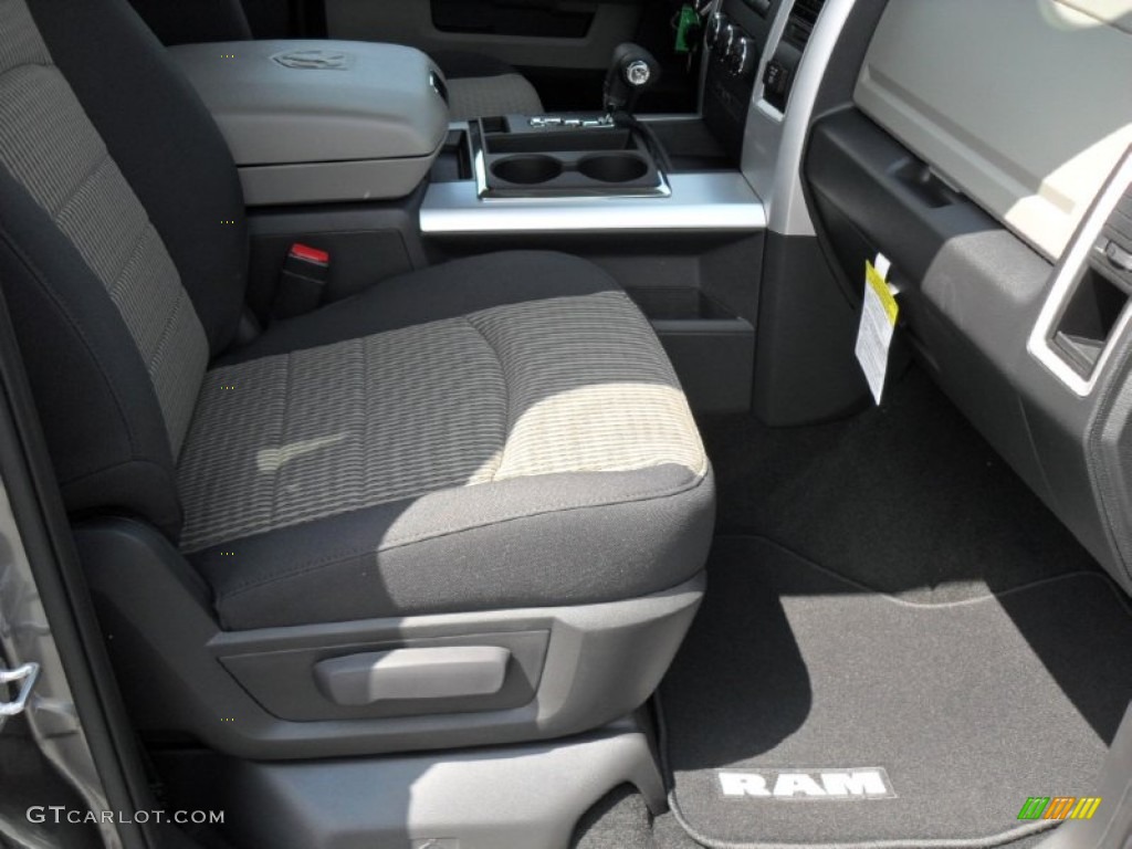 2012 Ram 1500 Big Horn Crew Cab - Mineral Gray Metallic / Dark Slate Gray/Medium Graystone photo #18