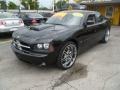 2006 Brilliant Black Crystal Pearl Dodge Charger SXT  photo #3