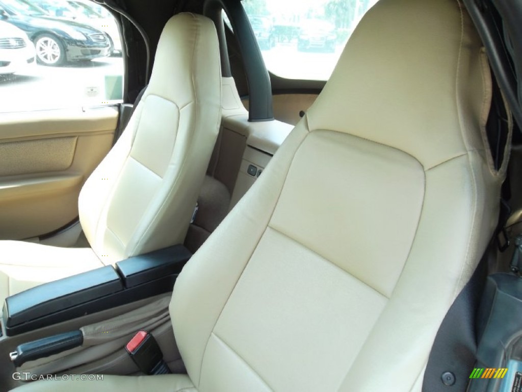 Beige Interior 1998 BMW Z3 1.9 Roadster Photo #53506174