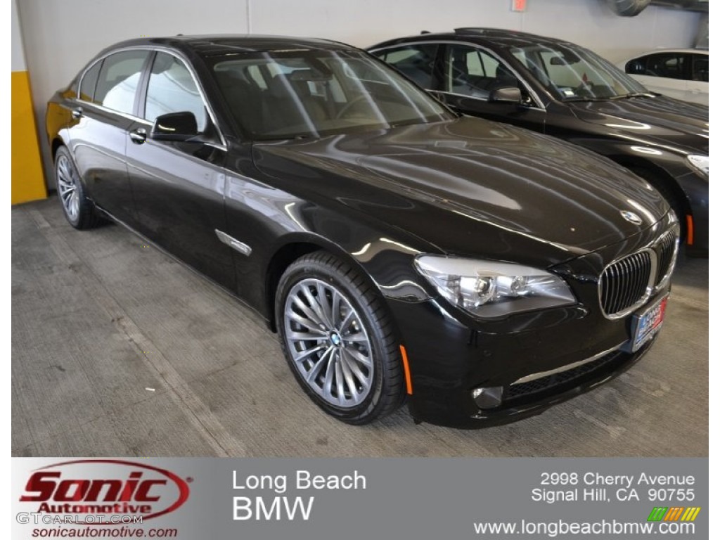 2012 7 Series 750Li Sedan - Jet Black / Black photo #1