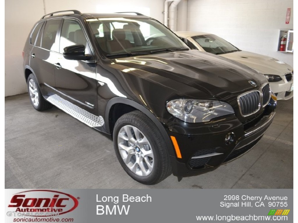 2012 X5 xDrive35i Premium - Black Sapphire Metallic / Cinnamon Brown photo #1