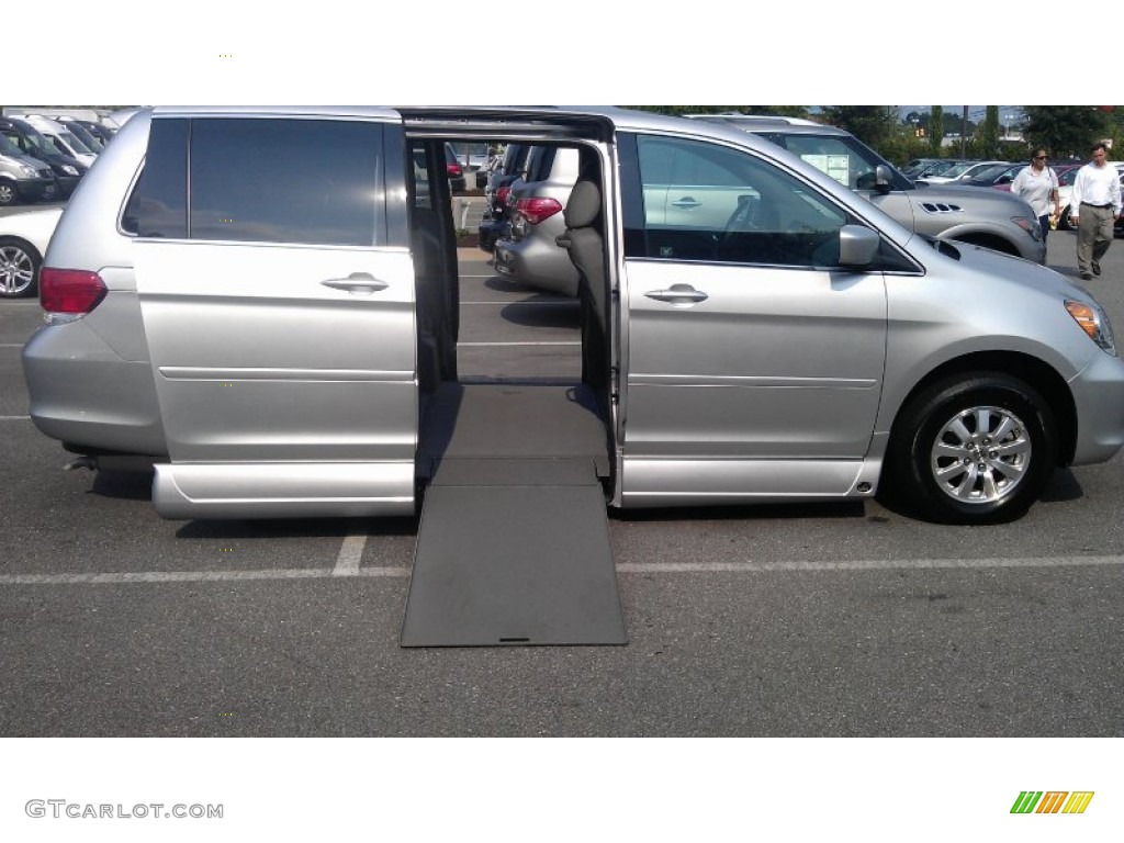 2010 Odyssey EX-L - Alabaster Silver Metallic / Gray photo #8