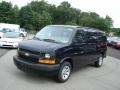 2011 Dark Blue Metallic Chevrolet Express 1500 Cargo Van  photo #2