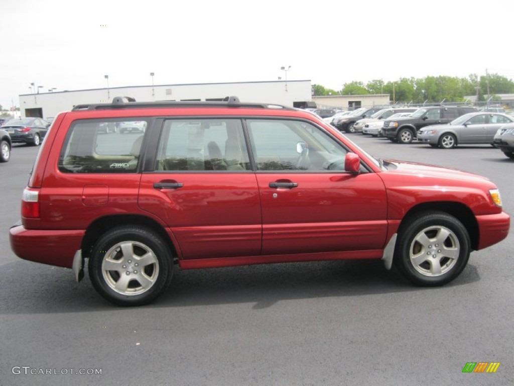 Sedona Red Pearl 2001 Subaru Forester 2.5 S Exterior Photo #53508621