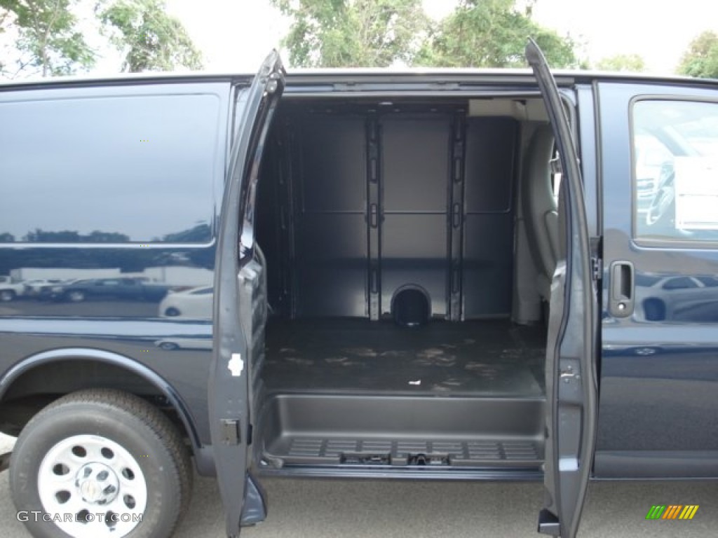 2011 Express 1500 Cargo Van - Dark Blue Metallic / Medium Pewter photo #15