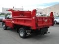 Victory Red - Silverado 3500HD Regular Cab 4x4 Chassis Dump Truck Photo No. 8