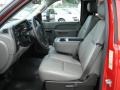 Dark Titanium 2011 Chevrolet Silverado 3500HD Regular Cab 4x4 Chassis Dump Truck Interior Color