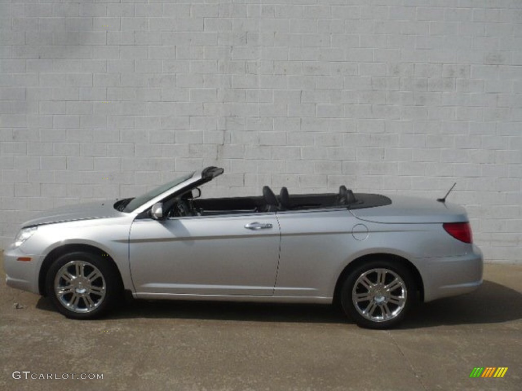 Bright Silver Metallic 2009 Chrysler Sebring Limited Hardtop Convertible Exterior Photo #53509885
