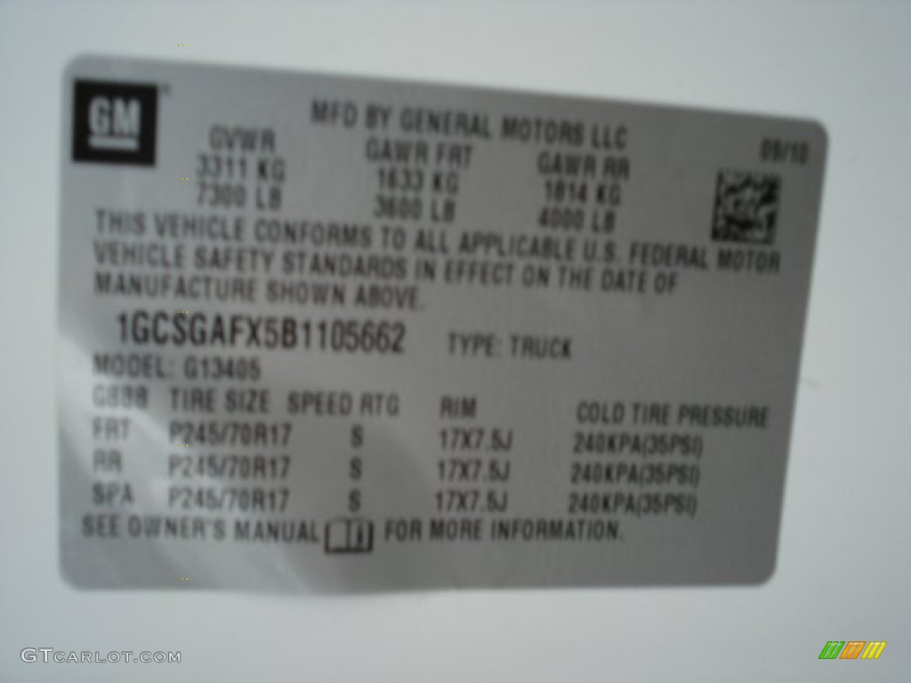 2011 Express 1500 Cargo Van - Summit White / Medium Pewter photo #20