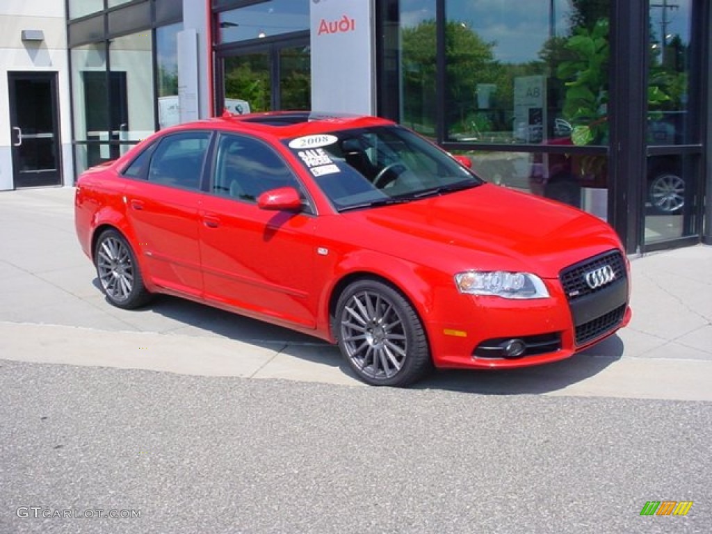 Brilliant Black 2008 Audi A4 2.0T quattro Sedan Exterior Photo #53510370