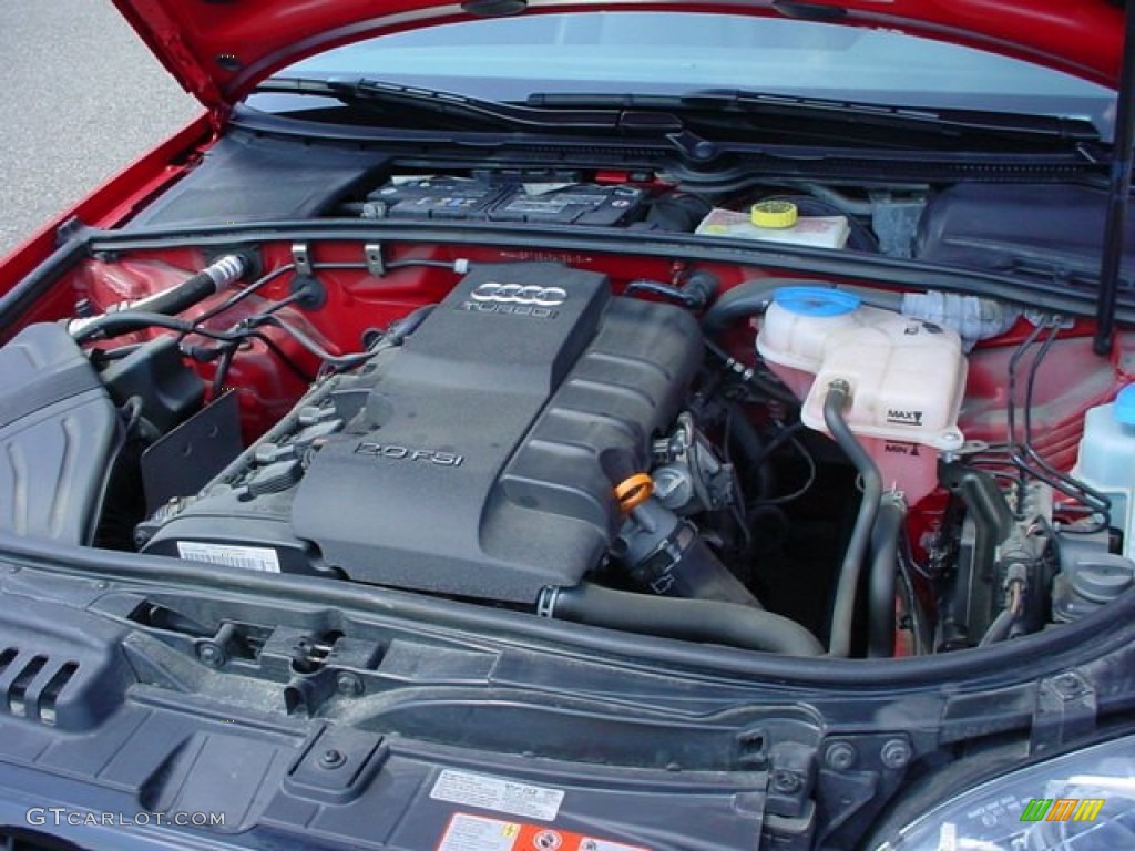 2008 Audi A4 2.0T quattro Sedan 2.0 Liter FSI Turbocharged DOHC 16-Valve VVT 4 Cylinder Engine Photo #53510499