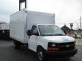 2011 Summit White Chevrolet Express Cutaway 3500 Moving Van  photo #4