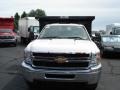 Summit White - Silverado 3500HD Regular Cab Chassis Dump Truck Photo No. 3