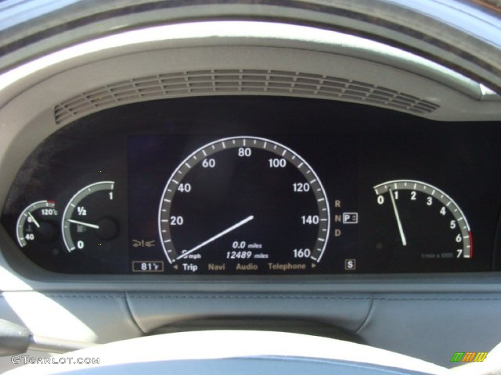 2007 Mercedes-Benz CL 600 Gauges Photos