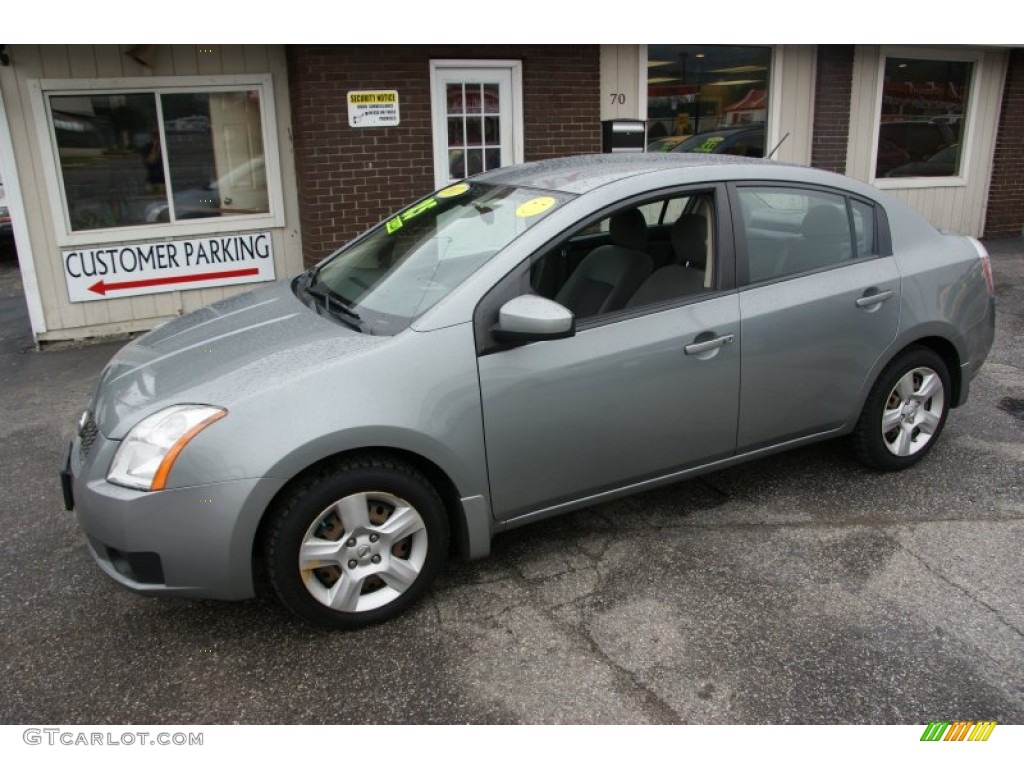 2007 Sentra 2.0 S - Magnetic Gray / Charcoal/Steel photo #1