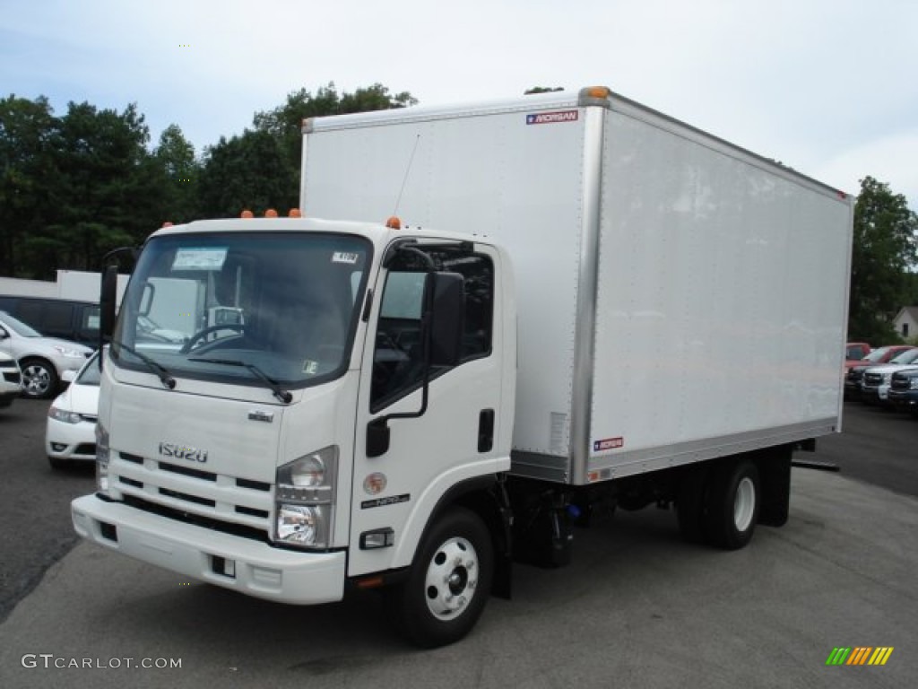 Arctic White 2012 Isuzu N Series Truck NPR HD Exterior Photo #53511487