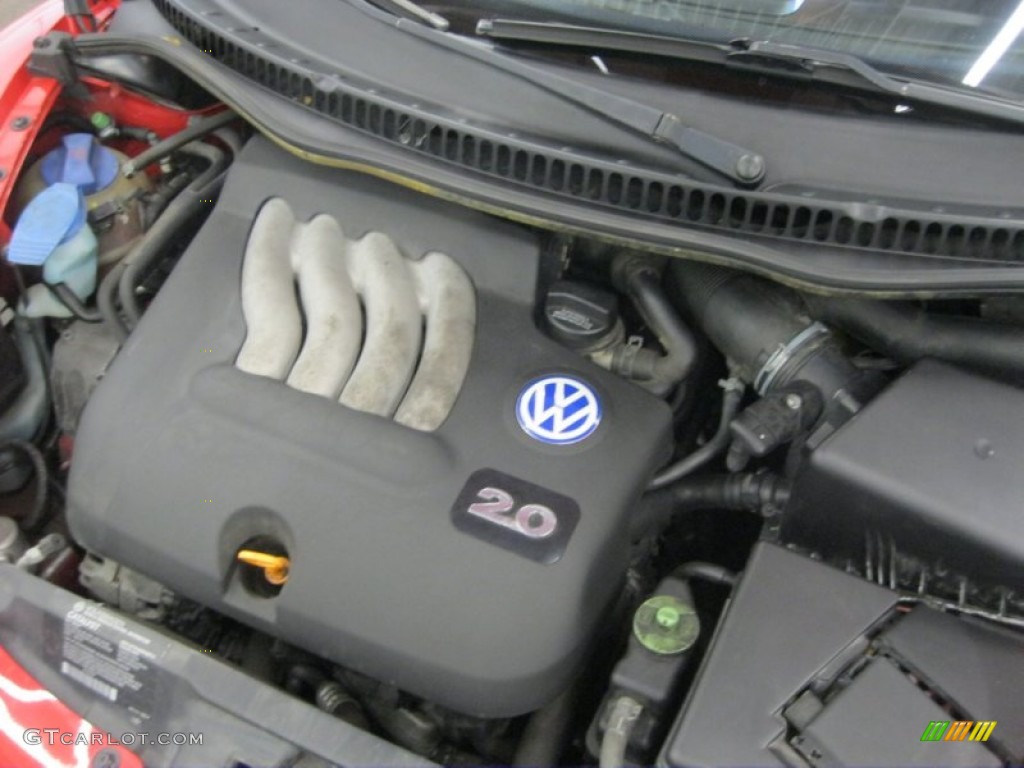 2002 Volkswagen New Beetle GLS Coupe 2.0 Liter SOHC 8V 4 Cylinder Engine Photo #53512126