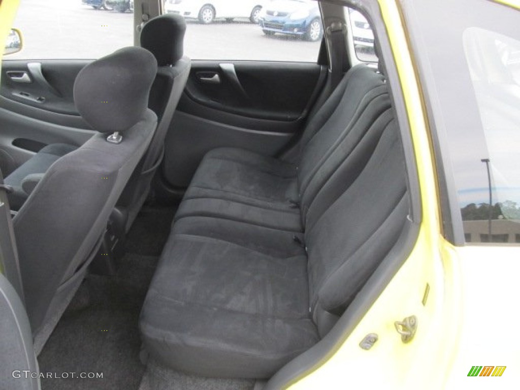 Black Interior 2004 Suzuki Aerio SX AWD Sport Wagon Photo #53512325
