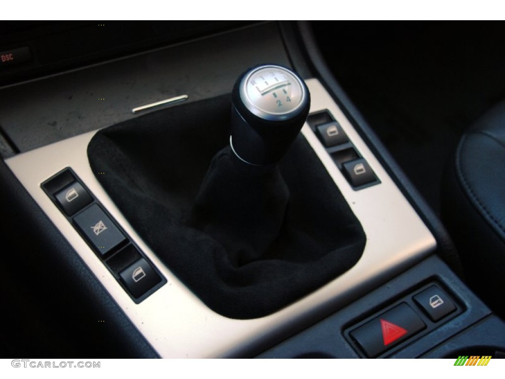 2003 3 Series 325i Sedan - Jet Black / Black photo #8