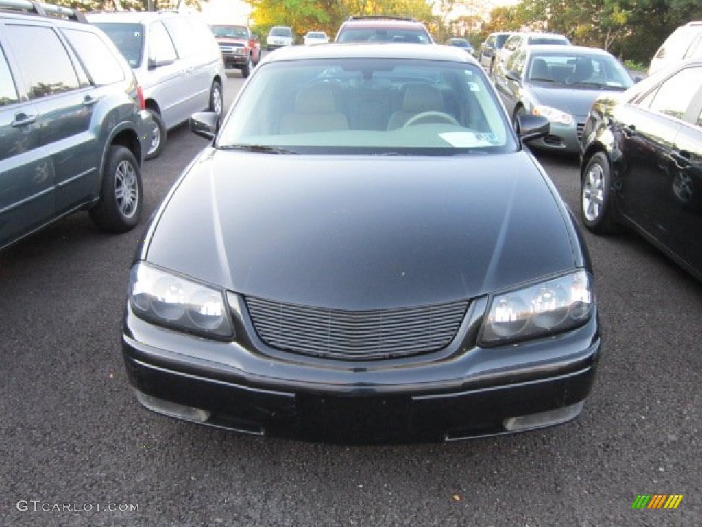 2004 Impala LS - Black / Medium Gray photo #2