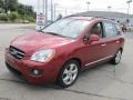 2008 Volcanic Red Kia Rondo EX V6  photo #6