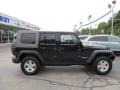 2009 Black Jeep Wrangler Unlimited Rubicon 4x4  photo #2