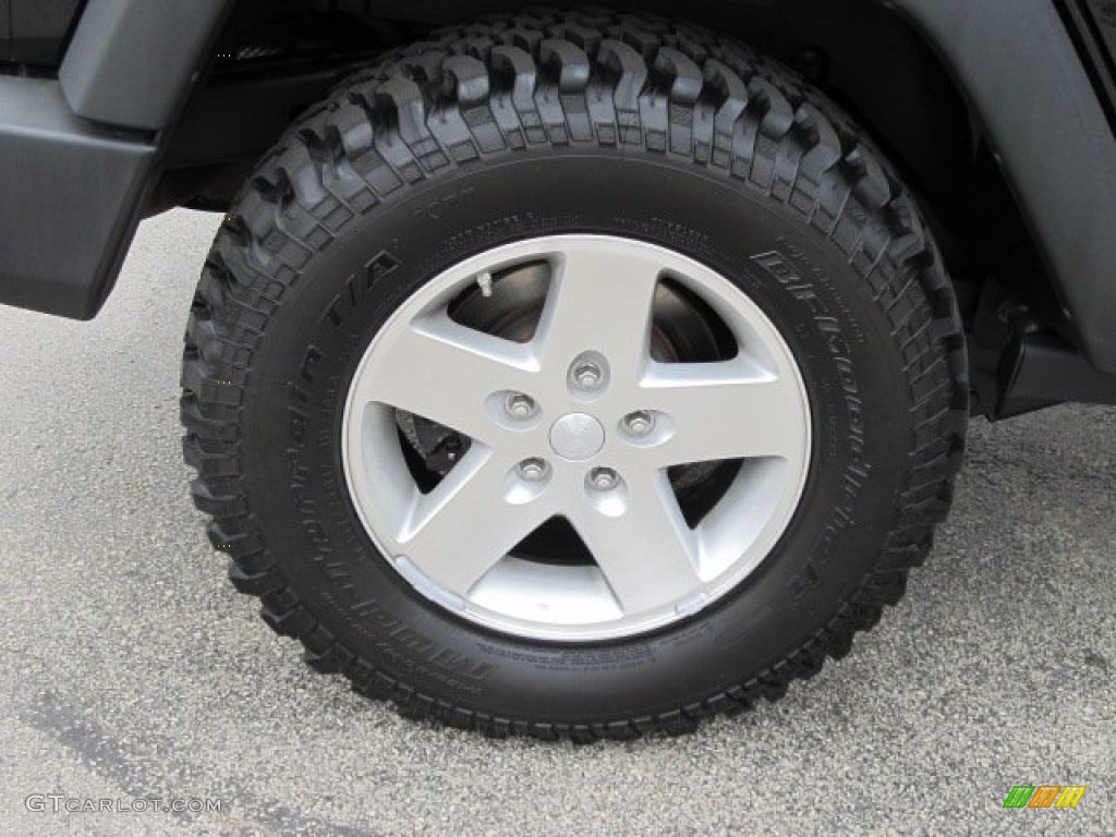 2009 Jeep Wrangler Unlimited Rubicon 4x4 Wheel Photo #53513509