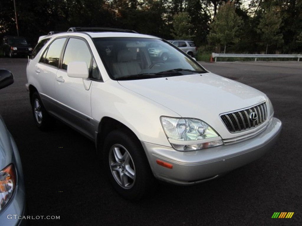 2003 RX 300 AWD - White Gold Crystal / Ivory photo #1
