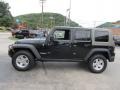 2009 Black Jeep Wrangler Unlimited Rubicon 4x4  photo #6