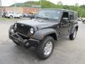 2009 Black Jeep Wrangler Unlimited Rubicon 4x4  photo #7