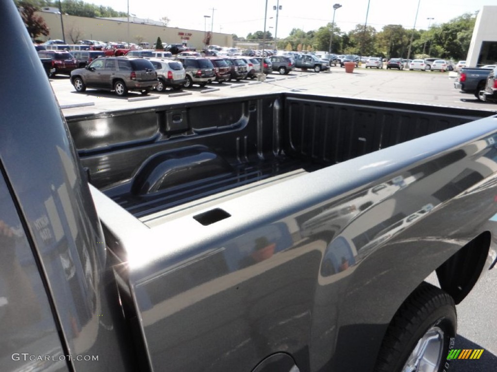 2011 Silverado 1500 LT Extended Cab 4x4 - Steel Green Metallic / Ebony photo #10