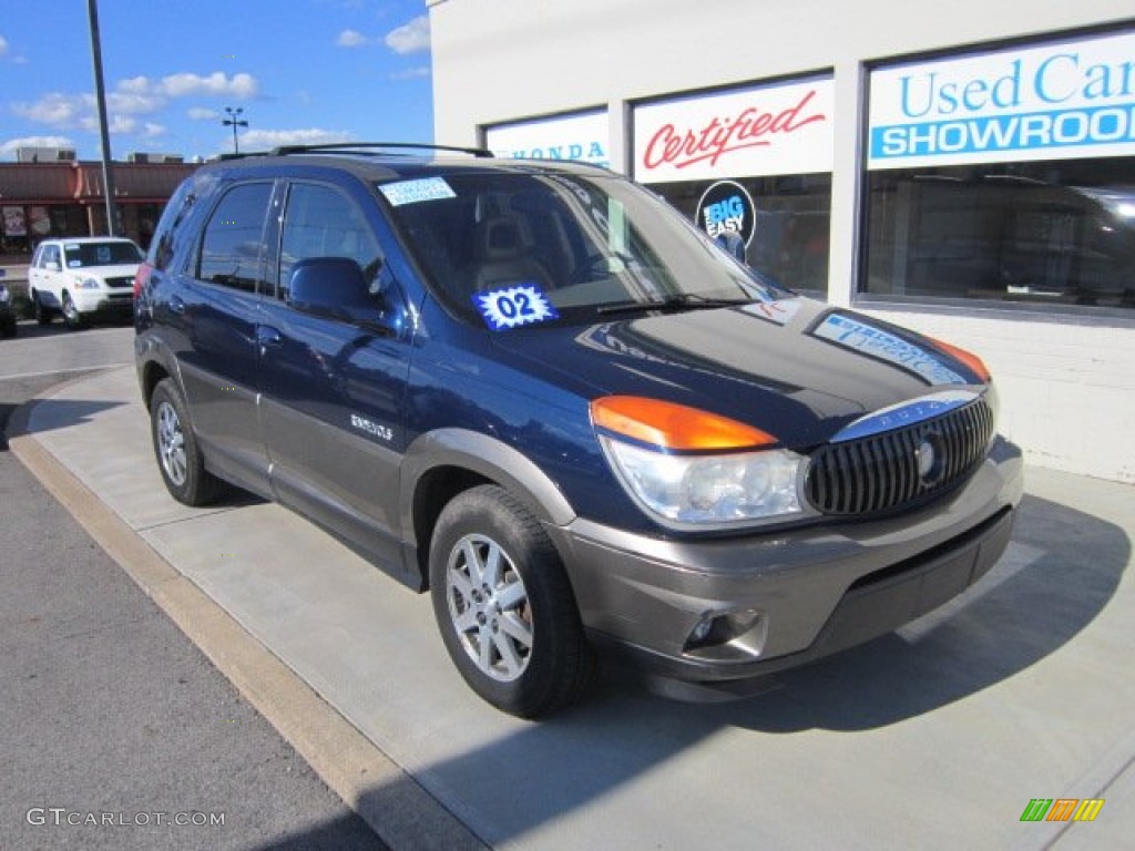 2002 Rendezvous CXL AWD - Indigo Blue / Medium Oak photo #1