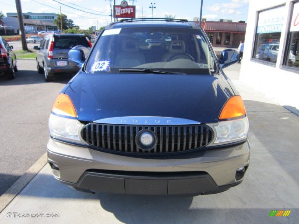 2002 Rendezvous CXL AWD - Indigo Blue / Medium Oak photo #2