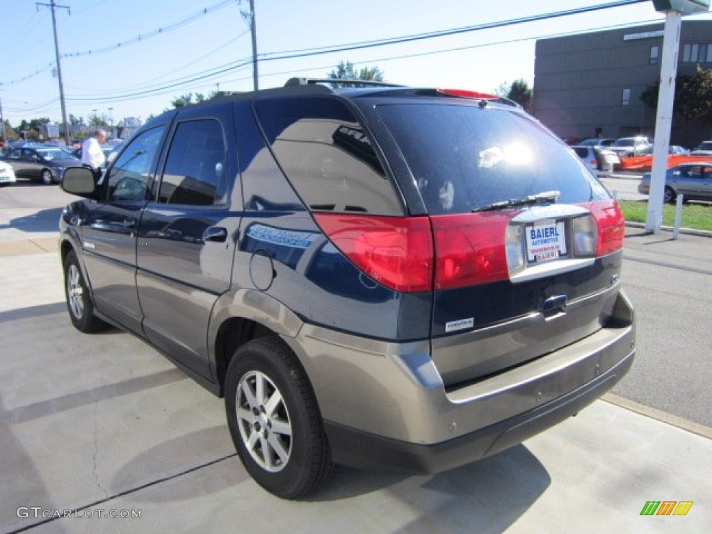 2002 Rendezvous CXL AWD - Indigo Blue / Medium Oak photo #4