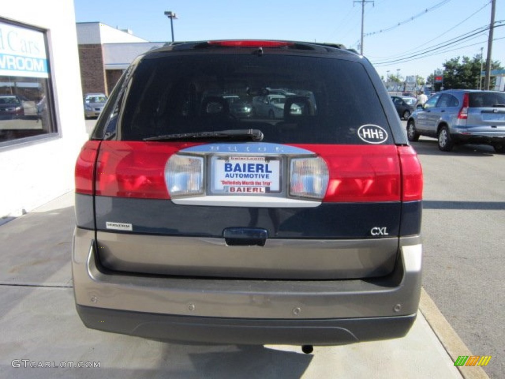 2002 Rendezvous CXL AWD - Indigo Blue / Medium Oak photo #5