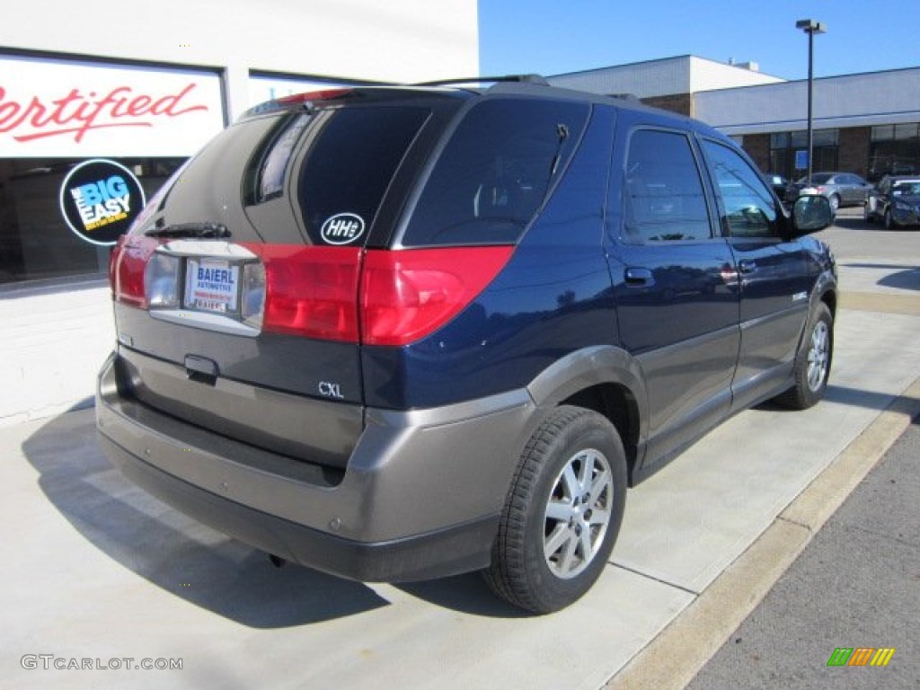 2002 Rendezvous CXL AWD - Indigo Blue / Medium Oak photo #6