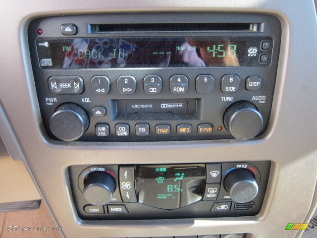 2002 Rendezvous CXL AWD - Indigo Blue / Medium Oak photo #19