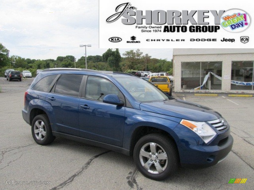 2008 XL7 Limited AWD - Sapphire Blue Metallic / Beige photo #1