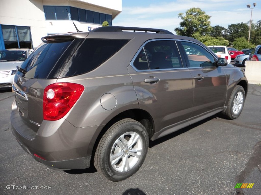 Mocha Steel Metallic 2012 Chevrolet Equinox LT AWD Exterior Photo #53515045